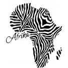 Stencil Schablone Afrika